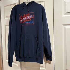 Carhartt Dark Blue Graphic Hoodie